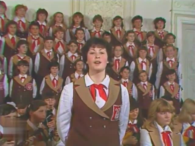 Хор Центрального дома детей железнодорожников Школьные годы