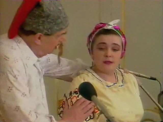 Георгий Дударев, Наталья Попова Дуэт Карася и Одарки из оперы "Запорожец за Дунаем"