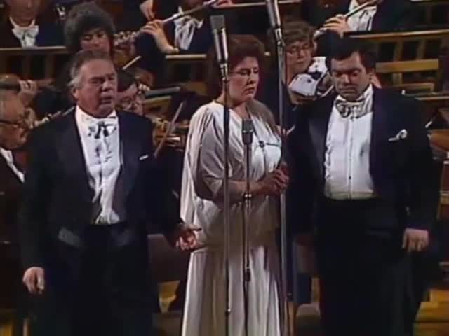 Артур Эйзен, Людмила Сергиенко, Гегам Григорян Сцена из оперы "Алеко"