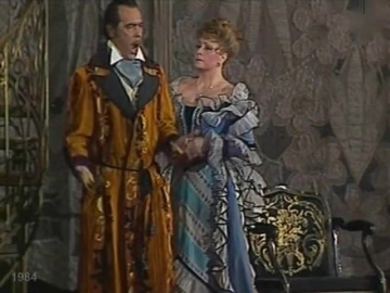 Юрий Веденеев, Светлана Варгузова, Николай Коршилов Трио Генриха, Розалинды и Фалька из оперетты "Ле